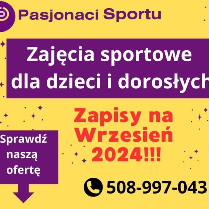 ZAPISY na wrzesień 2024 czas start