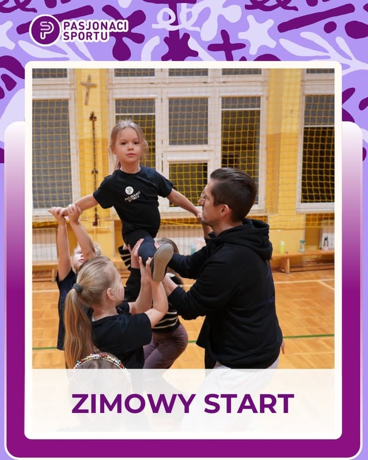Zimowy start dla młodych sportowców 🏃‍♀️ Nabór na grudniowe zajęcia dla dzieci:
