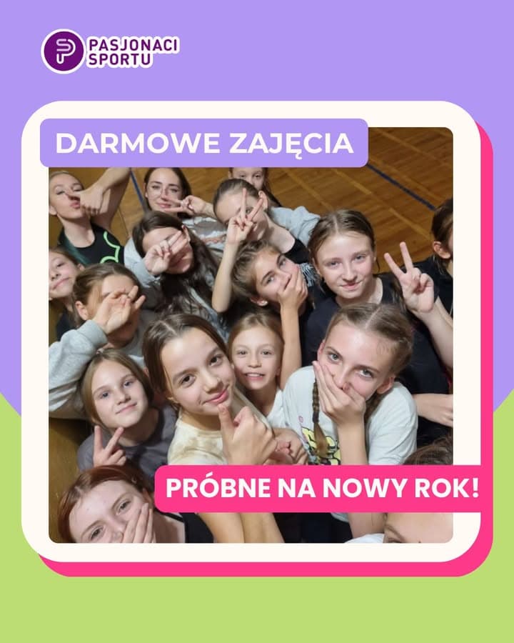 Nowy rok to idealny moment, by Twoje dziecko odkryło nową pasję i radość z ruchu