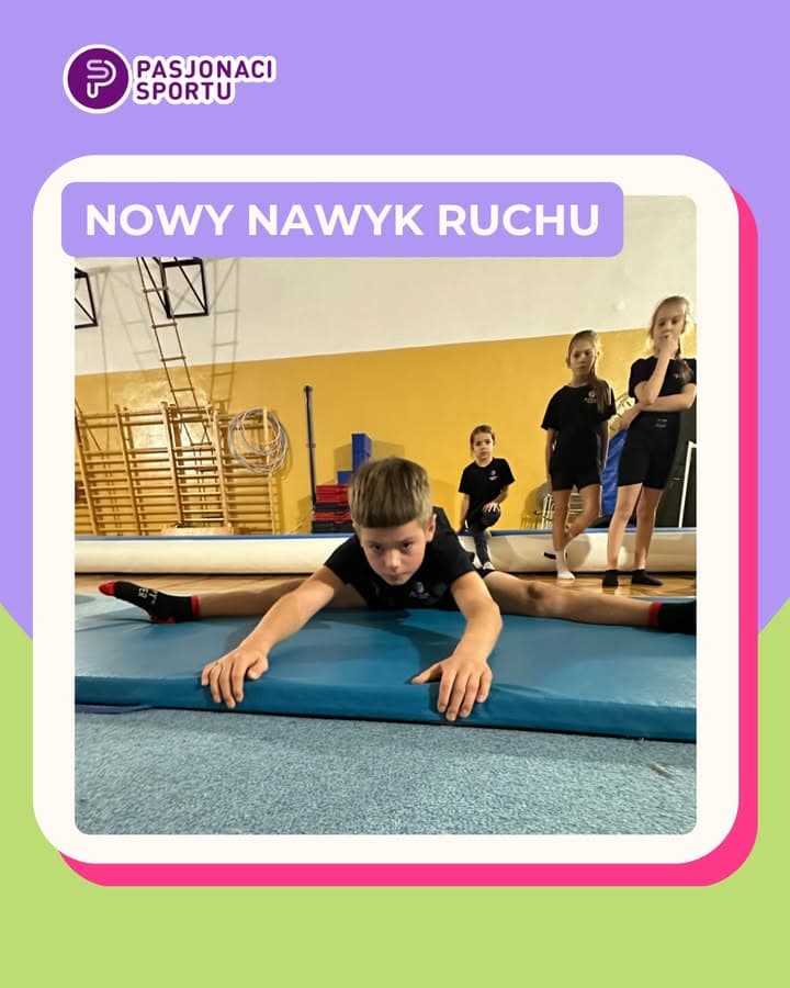 Dobry nawyk zaczyna się od pierwszych zajęć 💪 Regularne zajęcia sportowe: ✅ por