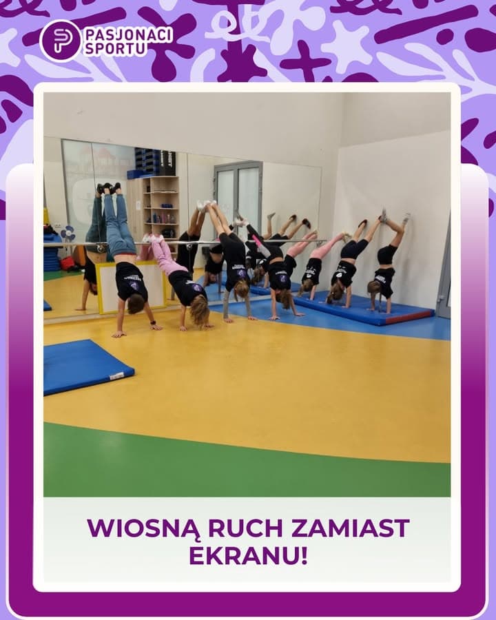 🌱 Wiosna to najlepszy moment, żeby dziecko wróciło do ruchu Po zimie wiele dzie